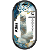 Rock Cocks Atlas Harness Compatible Realistic Textured Dildo 5.5 Inch Realistic Dildos